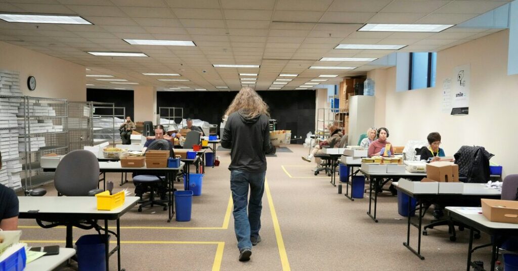 Justice Department Sues 5 States, Most Republican-Led, for Voter Data