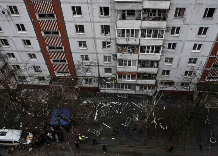 Russia Launches Big Strikes Before U.S.-Ukraine Talks in Geneva