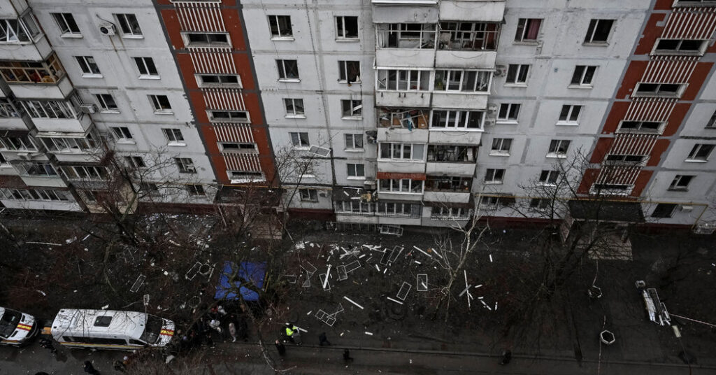 Russia Launches Big Strikes Before U.S.-Ukraine Talks in Geneva