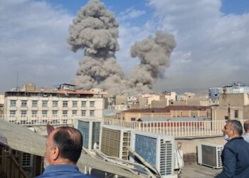 Smoke-Filled Skies and Crowded Bomb Shelters After Iran Is Attacked