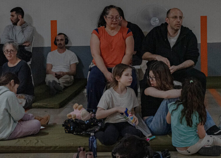 Israelis Take Shelter as Sirens Warn of Incoming Missiles