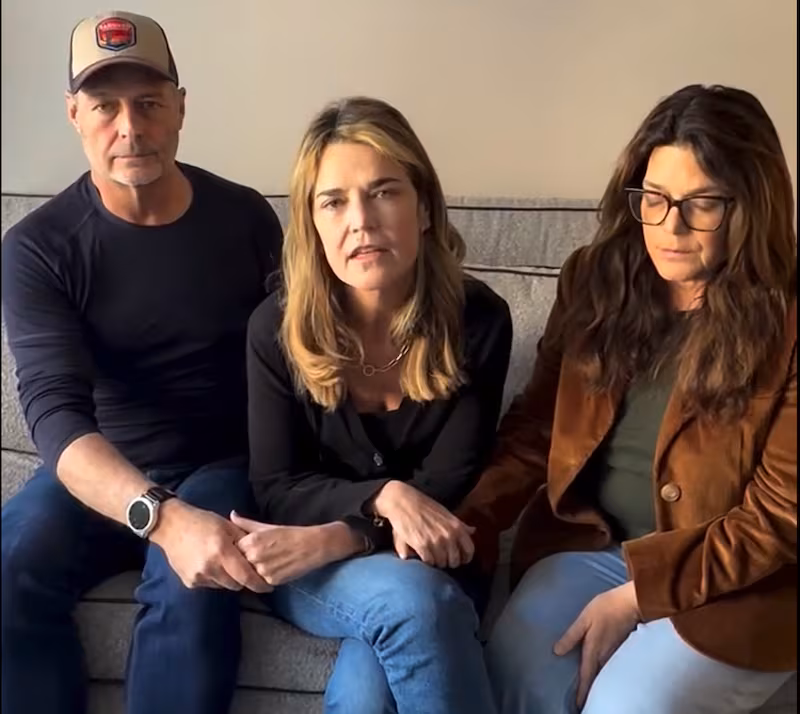 Savannah Guthrie posts a new video to Instagram with her family, speaking directly to her mother's kidnappers.