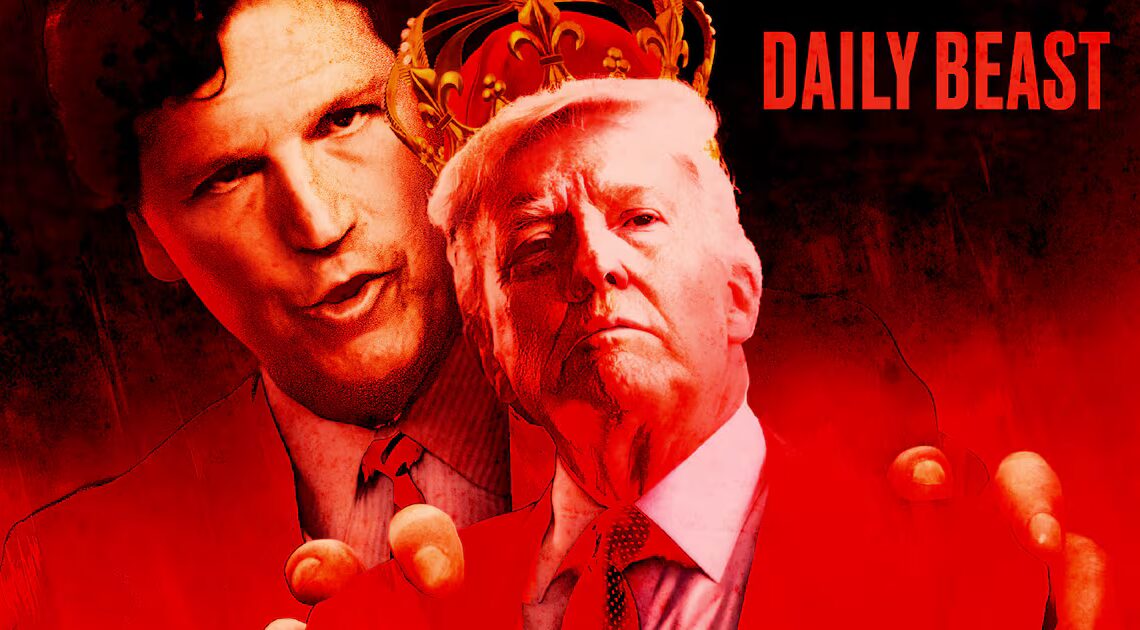 How Tucker Carlson, 56, Could Steal Crown From Trump, 79