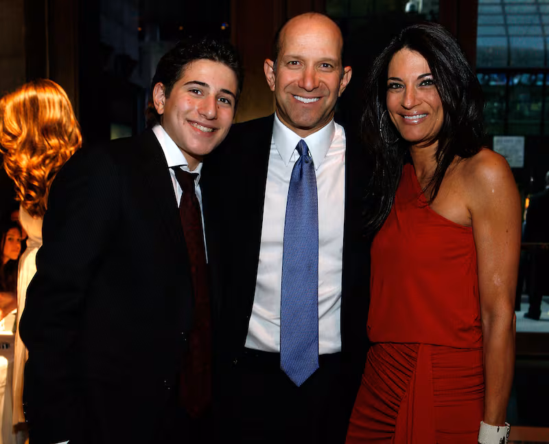 Howard Lutnick, Howard W. Lutnick and Allison Lutnick attend the Big Brothers Big Sisters of NYC Casino Jazz Night at Cipriani 42nd Street on June 15, 2011 in New York City.