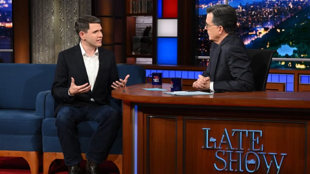 Colbert’s James Talarico Interview Hits 3 Million YouTube Views, Surpasses Bad Bunny Appearance