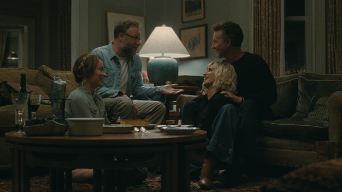 Olivia Wilde, Seth Rogen, Penélope Cruz and Edward Norton appear in The Invite by Olivia Wilde