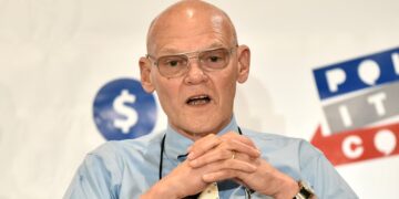 James Carville Slams ‘Lowest IQ’ MAGA Rep Ahead of Clinton Grilling