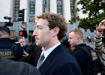 Mark Zuckerberg faces the jury — but not the facts