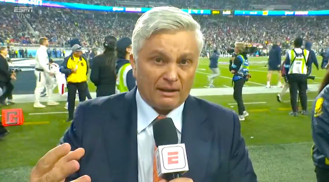 ESPN Reporter Breaks Down in Tears Live After Bad Bunny Show