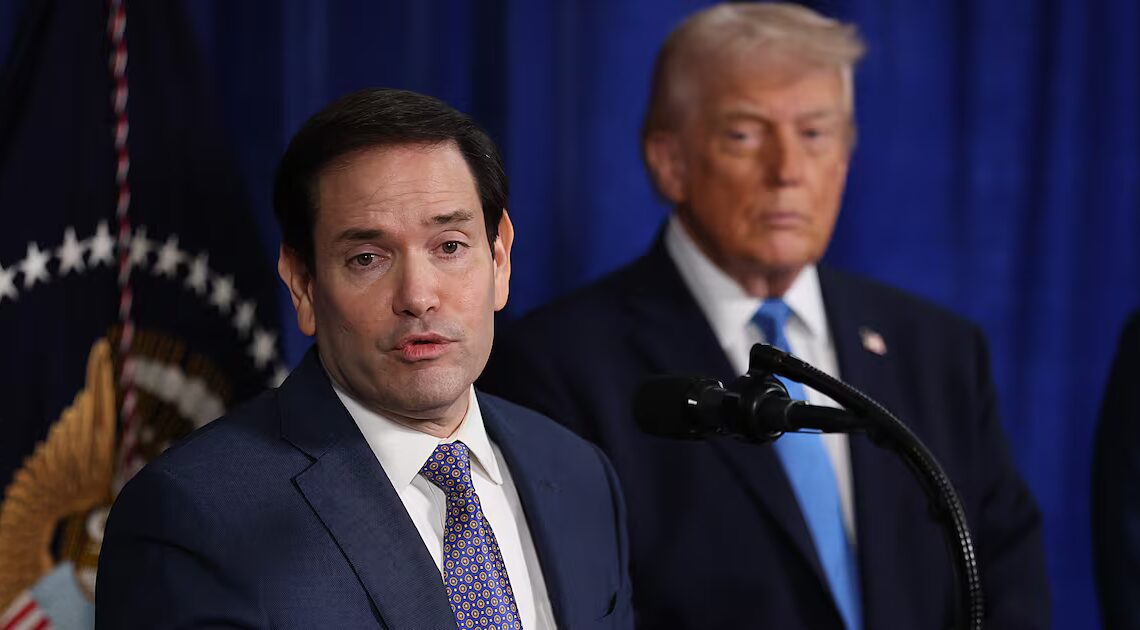 Trump Blows Off Vance While Gushing Over Little Marco