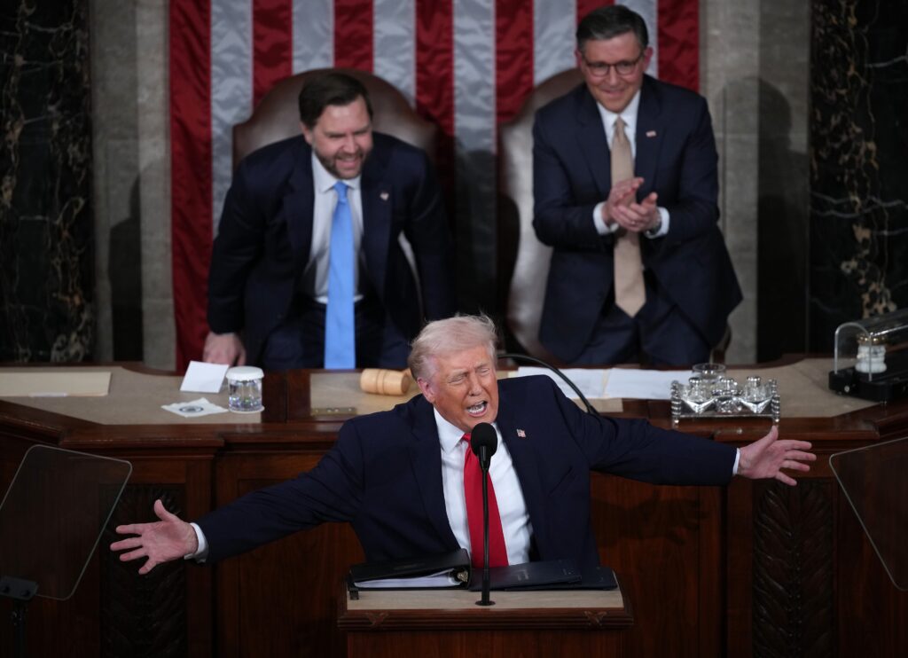 The moment Trump’s State of the Union speech changed