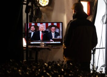 Trump reframes America, in two acts