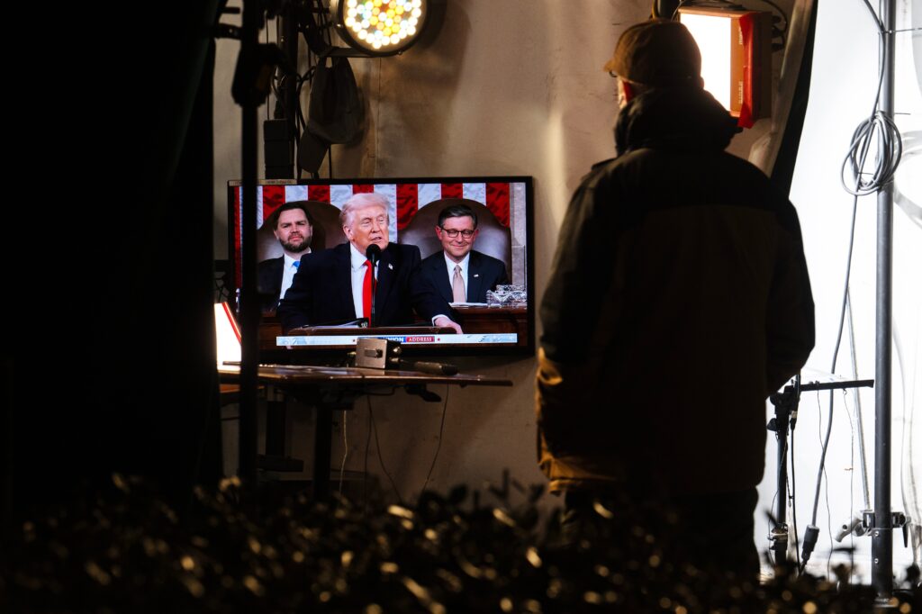 Trump reframes America, in two acts