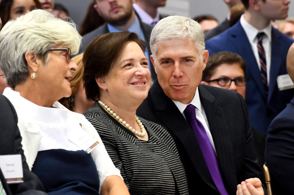 Neil Gorsuch has Elena Kagan dead to rights