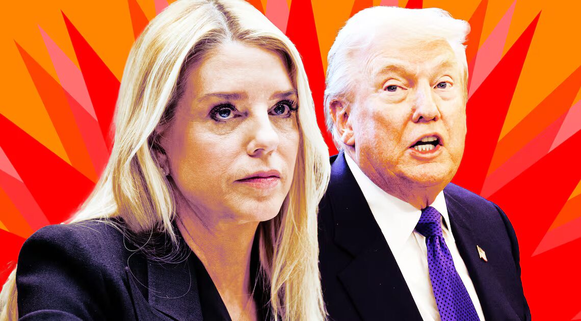 Trump Leaps To Bondi’s Defense With Wild Epstein Tirade