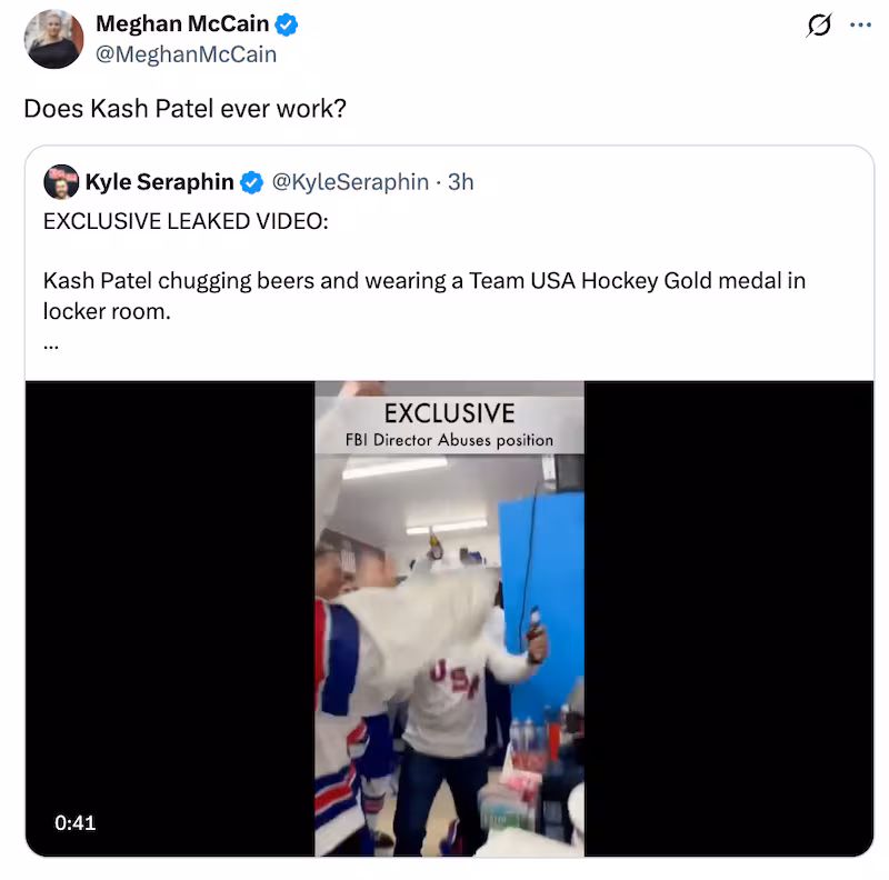Meghan McCain X post