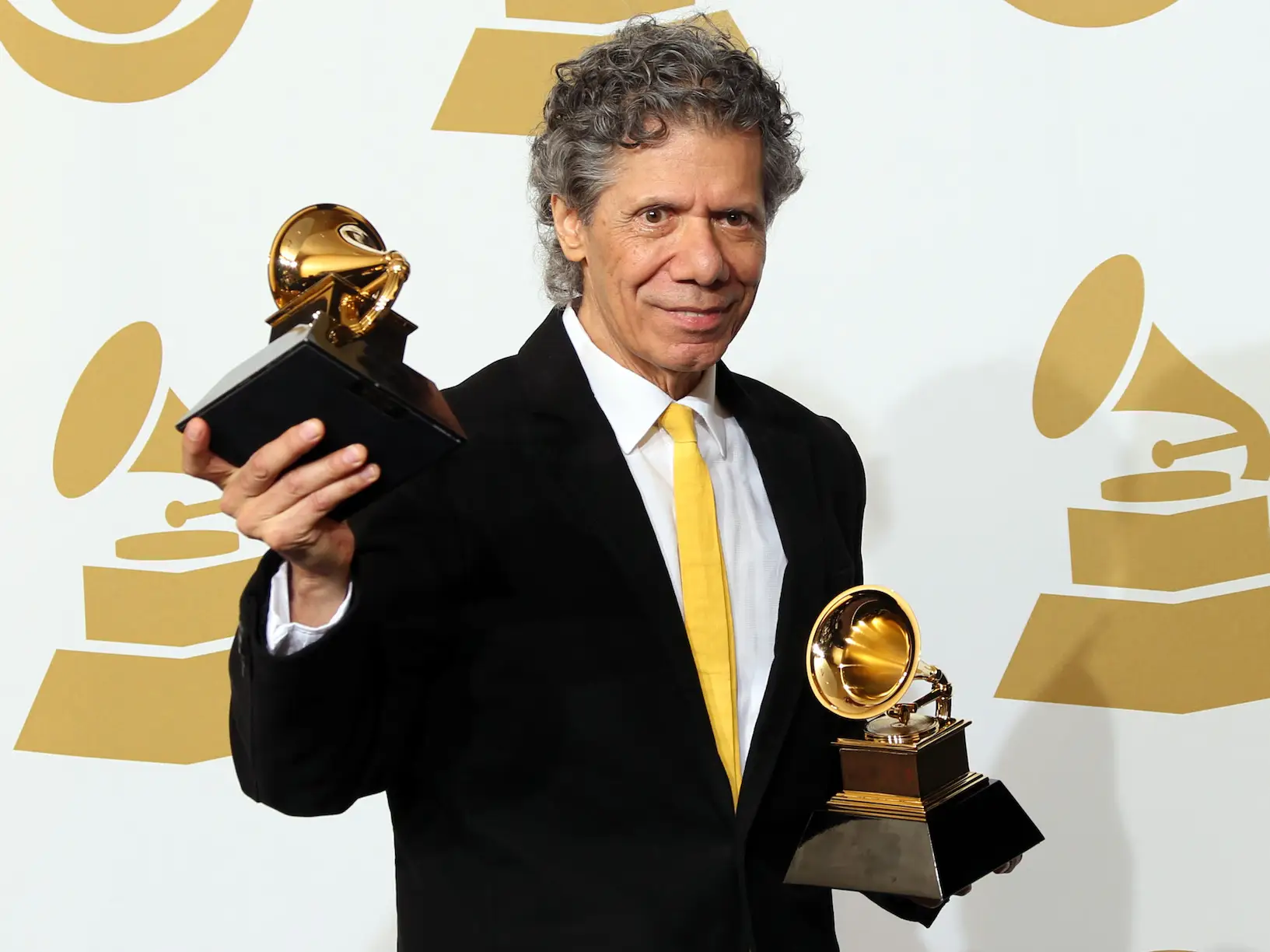 Chick Corea at the 55th Grammys.