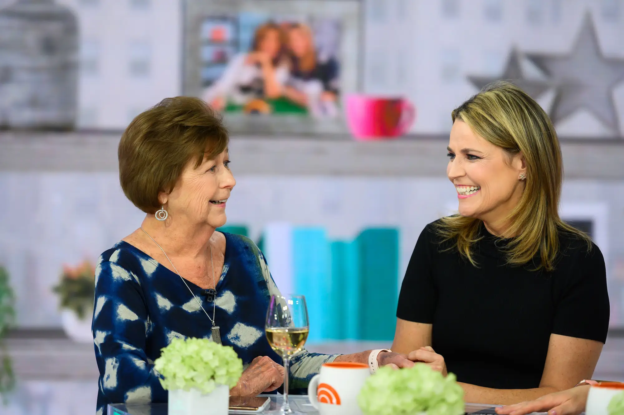 Savannah Guthrie and mom Nancy.