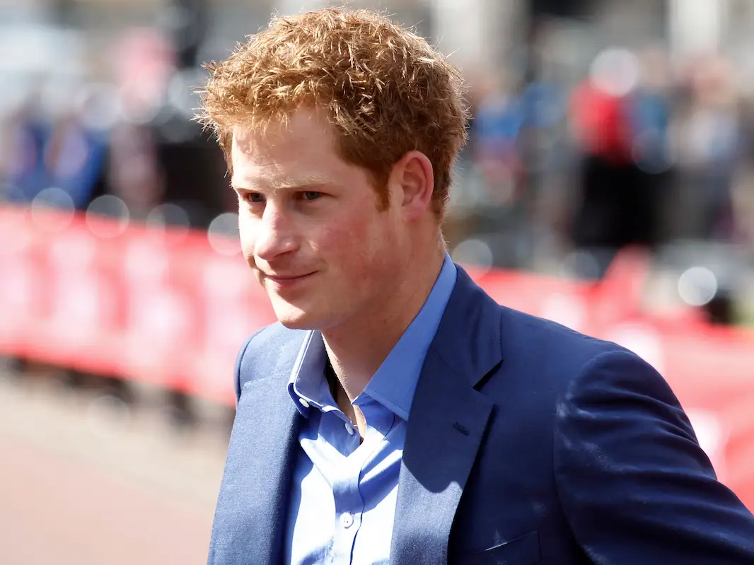 Prince Harry at an event in 2012