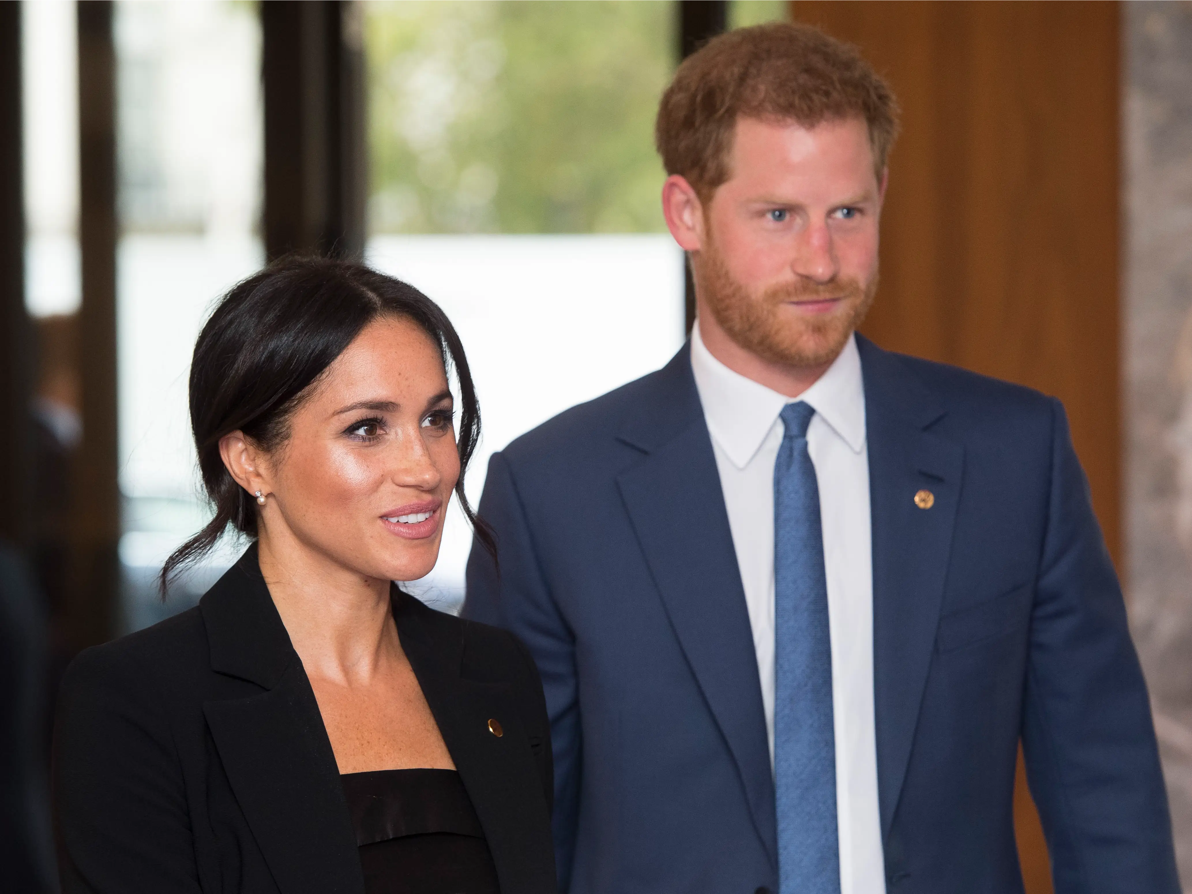 Meghan Markle and Prince Harry at an event