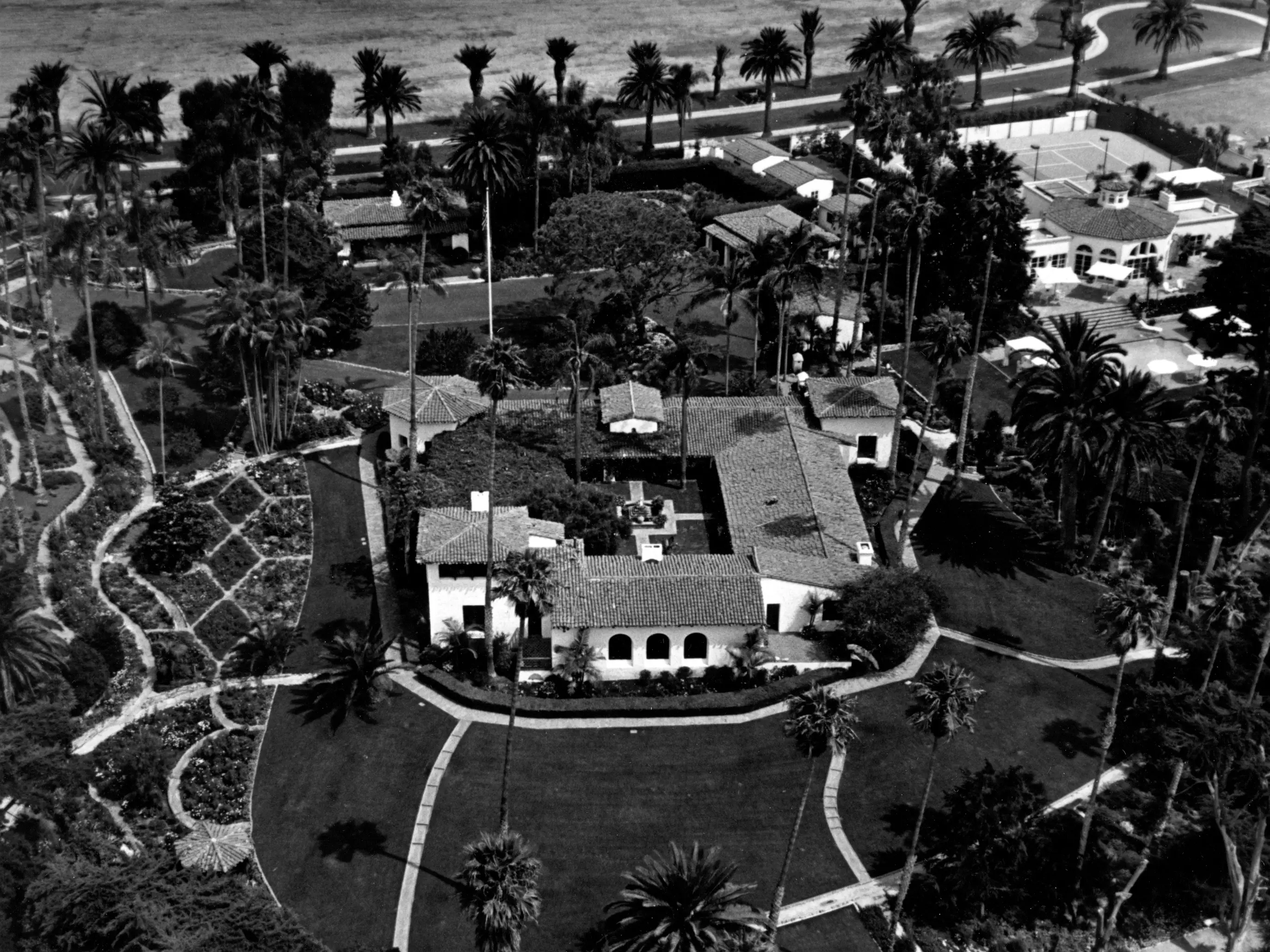 Richard Nixon's home in California.