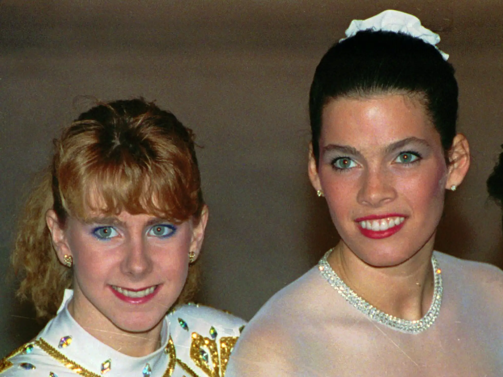 Nancy Kerrigan and Tonya Harding