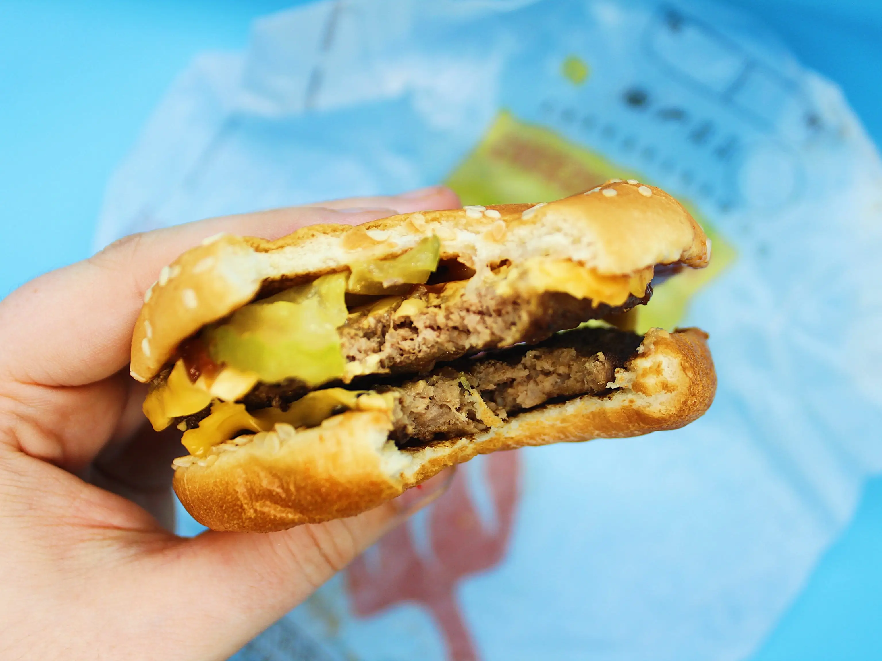 burger king double cheeseburger