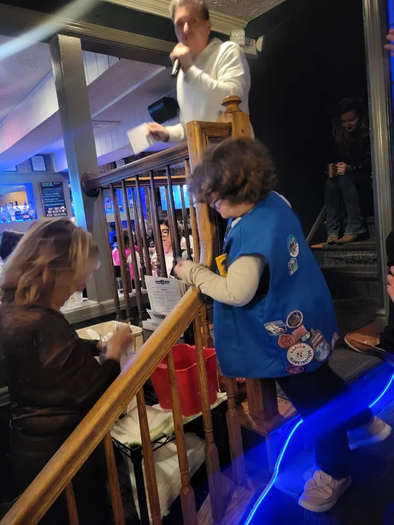 Pim had dreamed of joining the scouts since she was 3 years old, when she saw a group selling cookies.