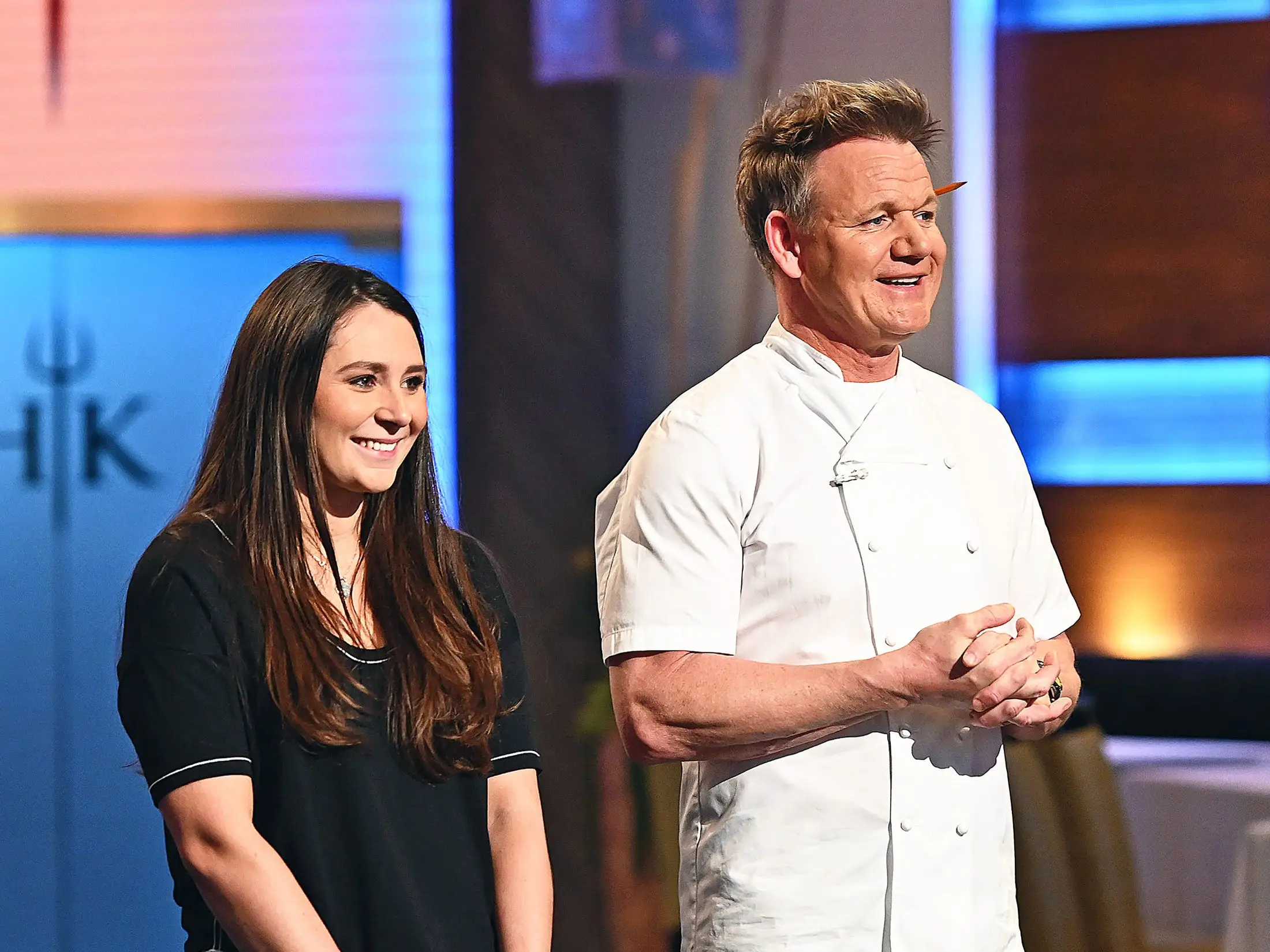 Megan Ramsay and Gordon Ramsay.