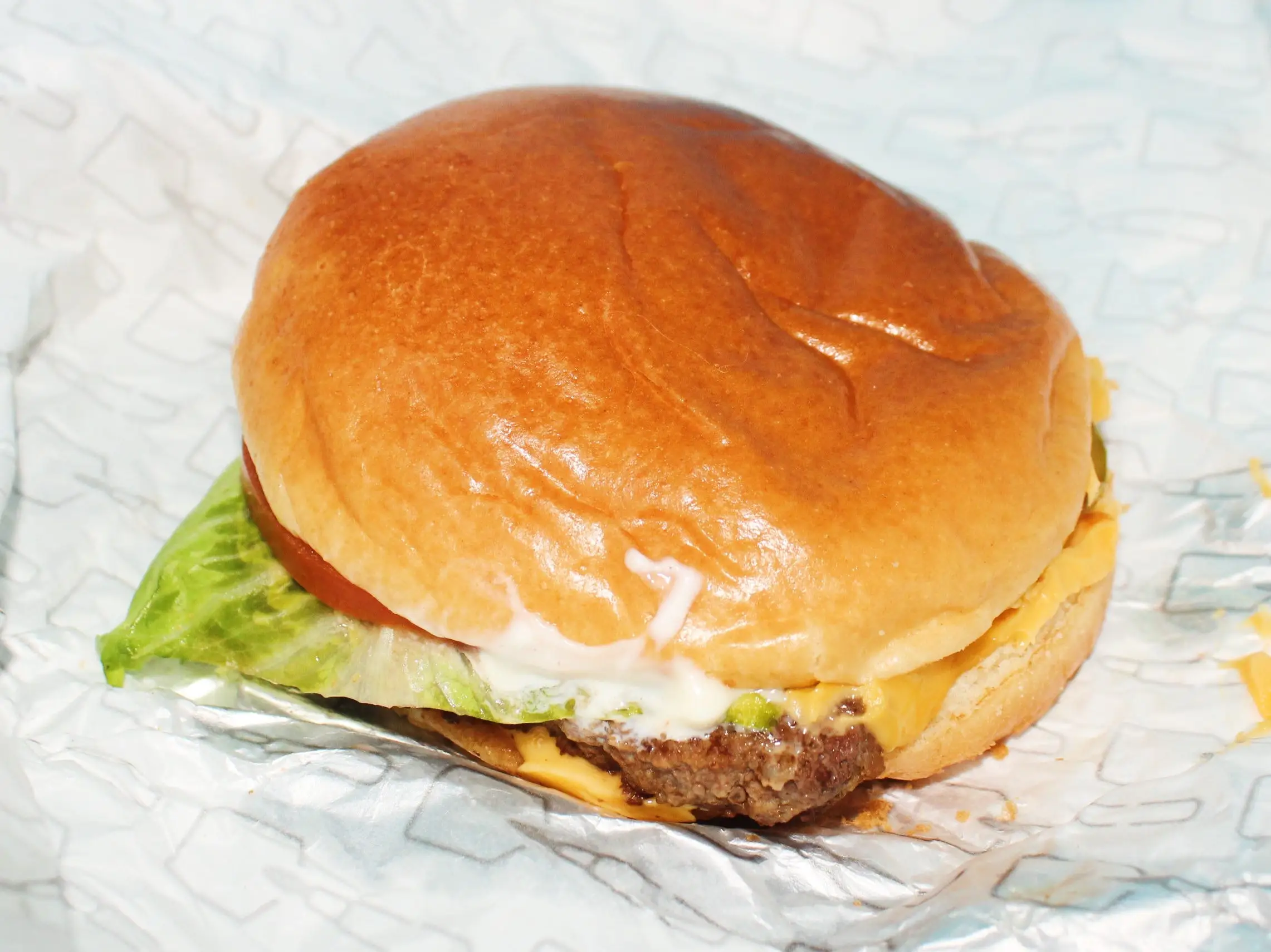 wendys daves single with cheese