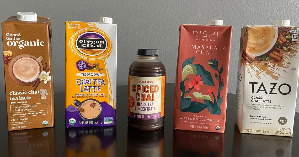I compared 5 brands of chai concentrate — and there are 2 worth keeping in your fridge at all times