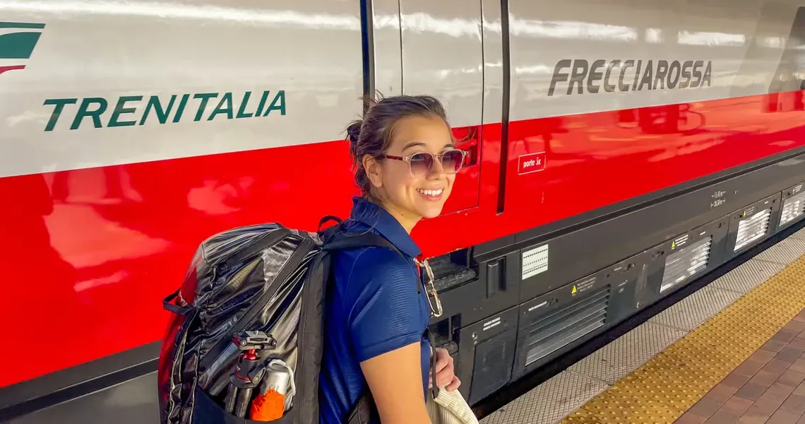 I spent 2 weeks backpacking in Europe. Next time, I’ll bring a carry-on suitcase.