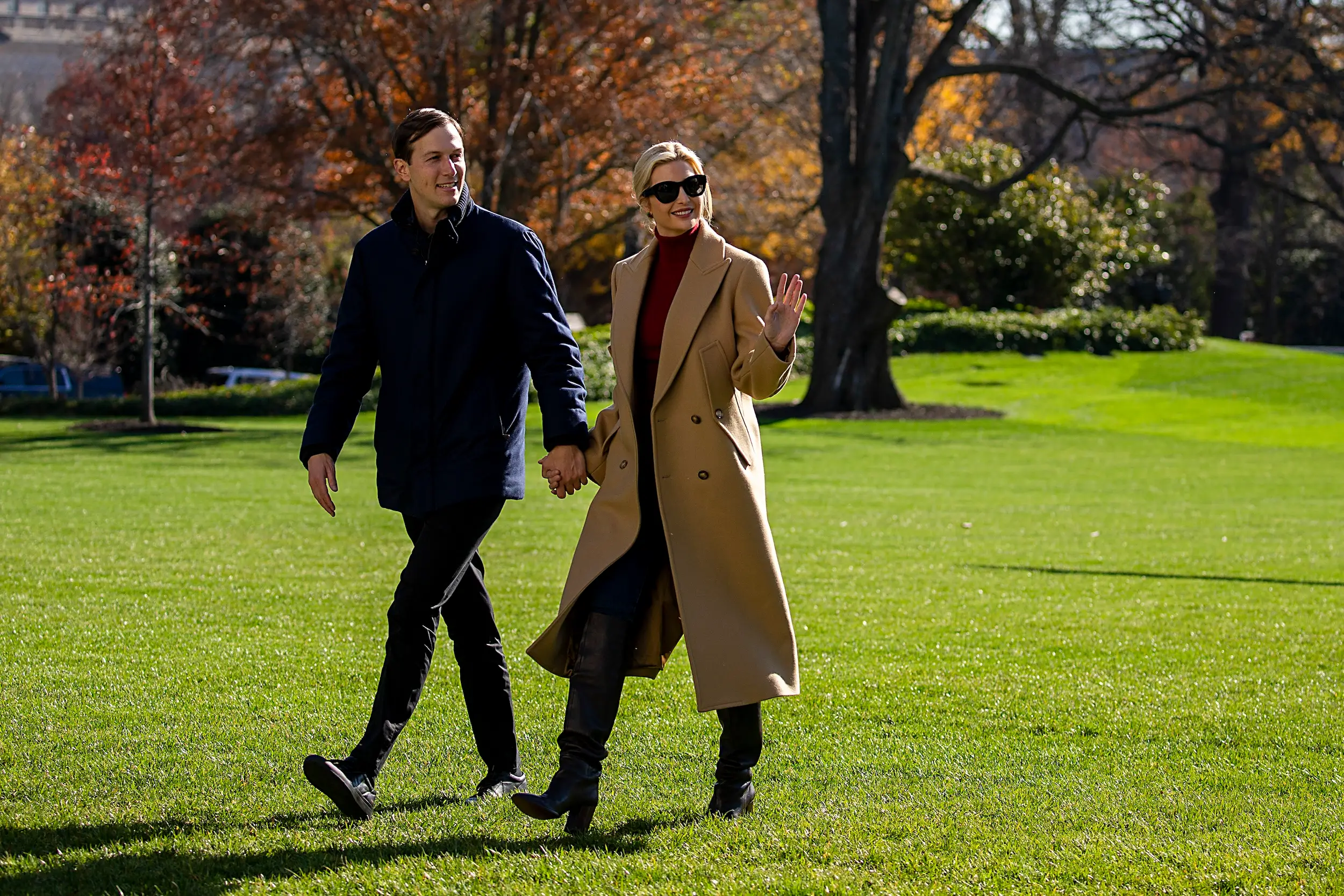 Jared Kushner and Ivanka Trump in November 2020.