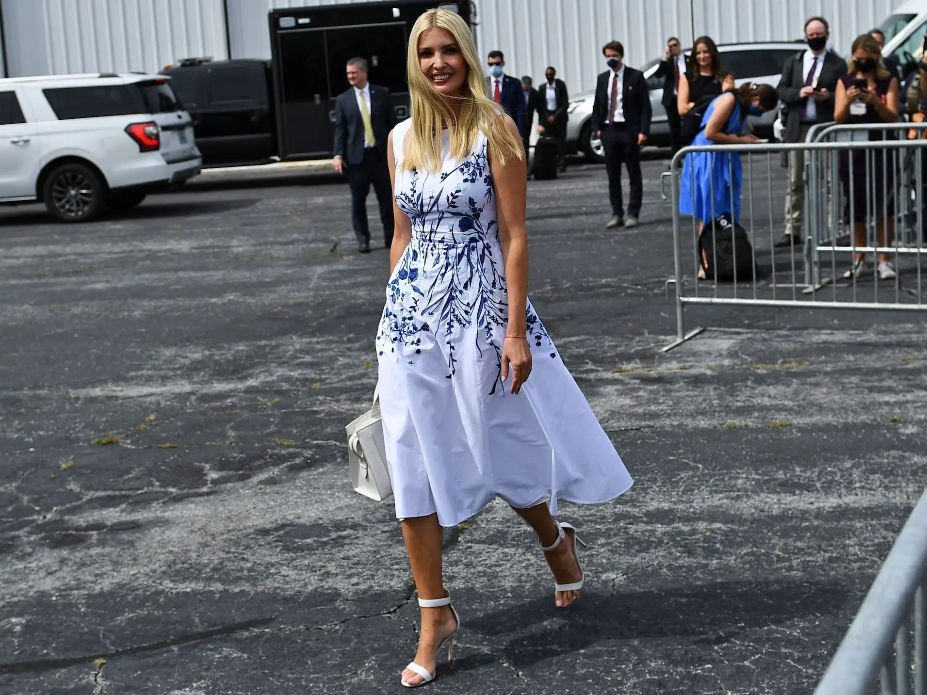 Ivanka Trump in North Carolina in August 2020.