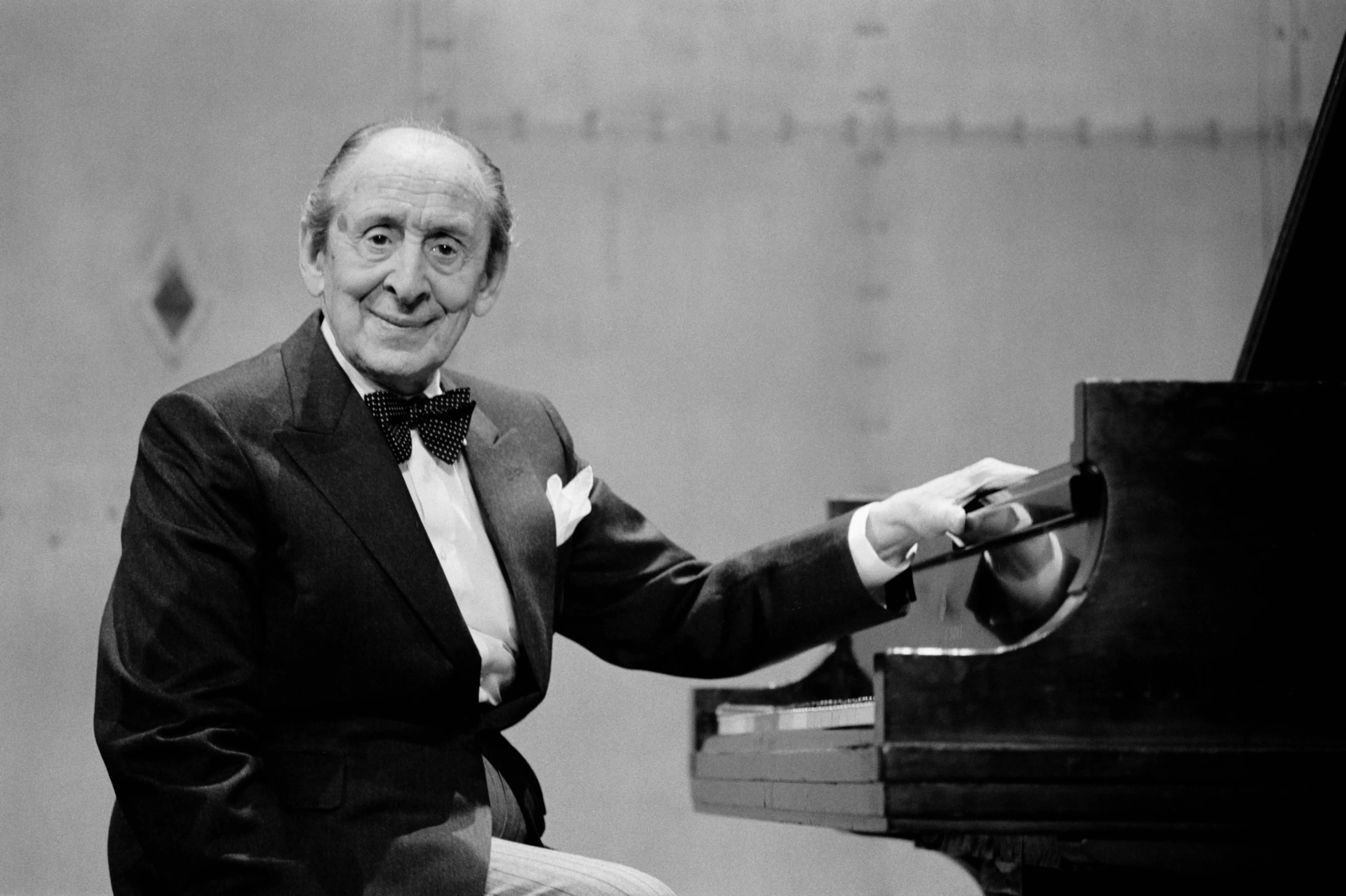 Vladimir Horowitz circa 1985.