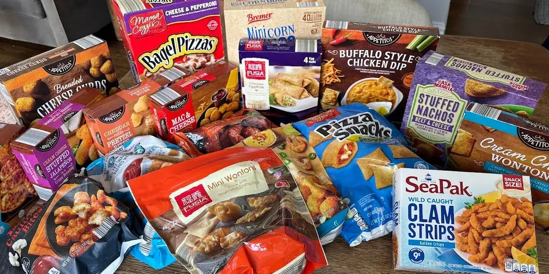 I tried every frozen appetizer I could find at Aldi. Almost all of them would be worth buying for a party.