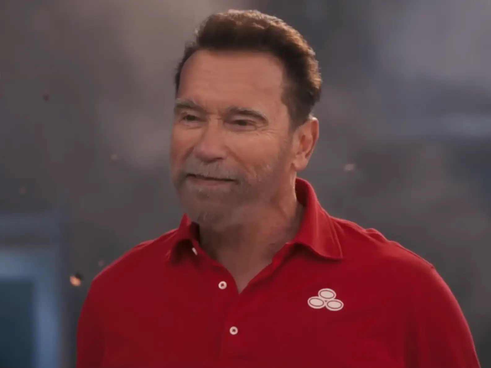 Arnold Schwarzenegger in an ad for State Farm.