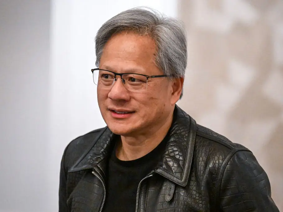 Jensen Huang smiling