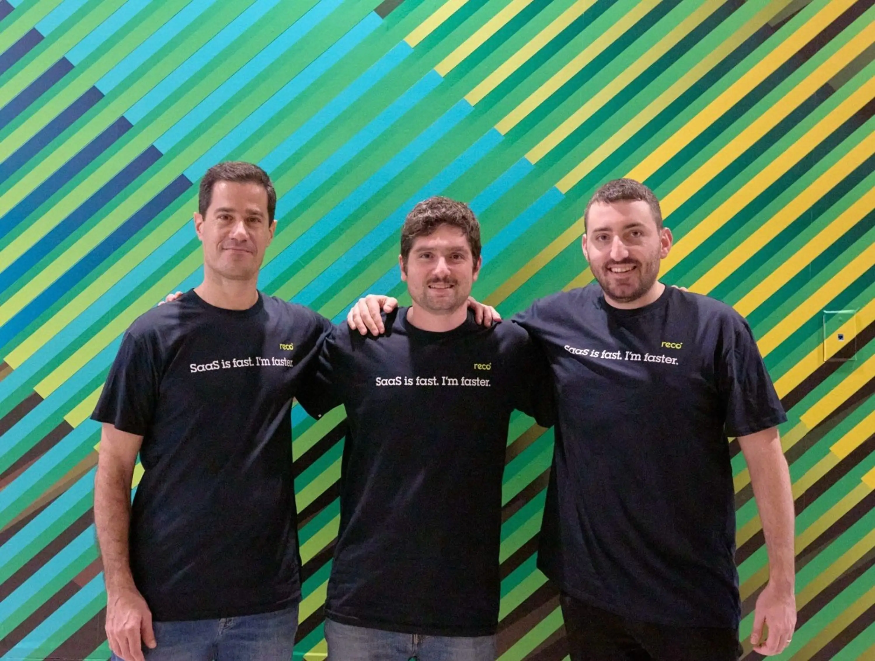 Reco co-founders Ofer Klein, Gal Nakash and Tal Shapira