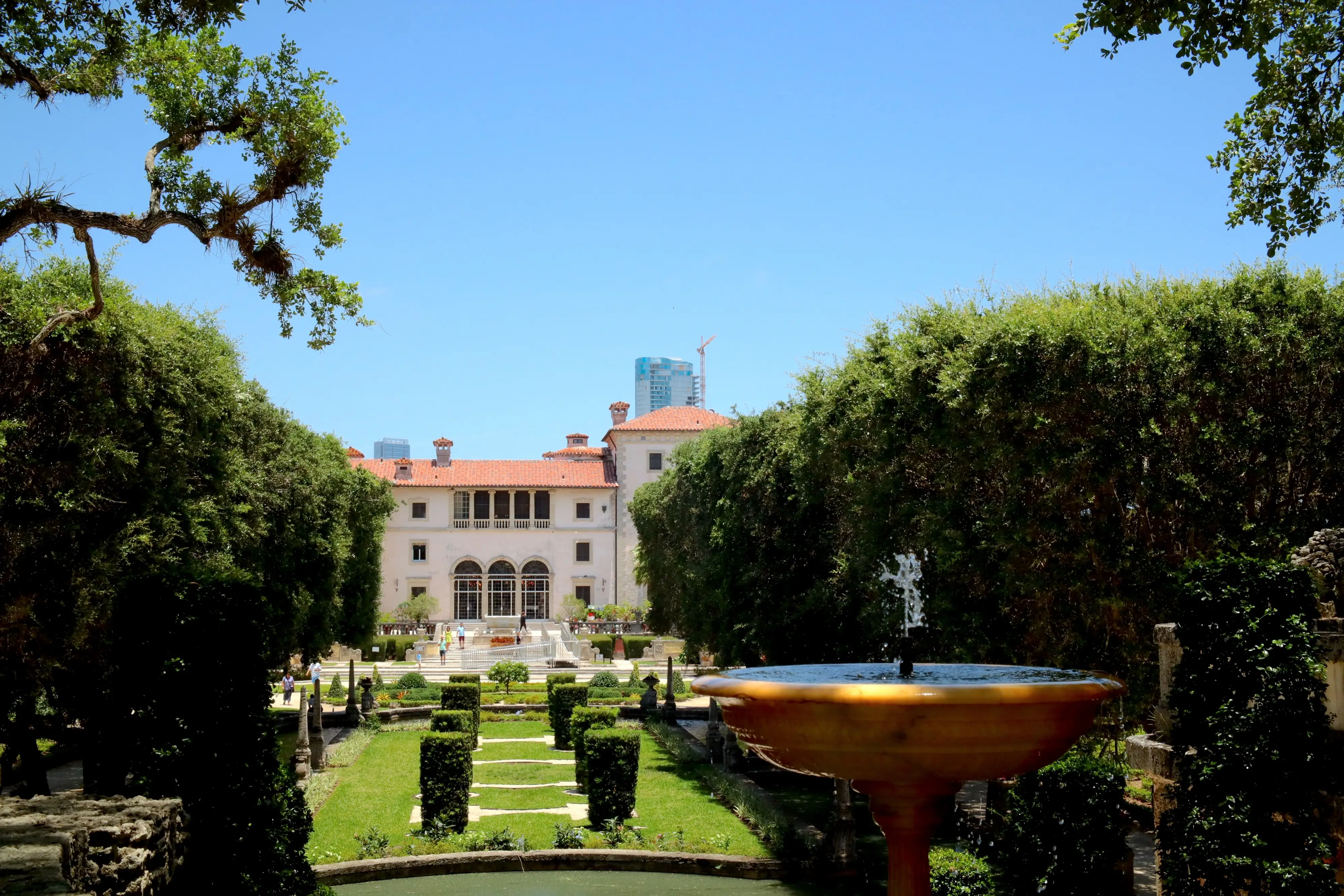 gardens at james deering's villa vizcaya