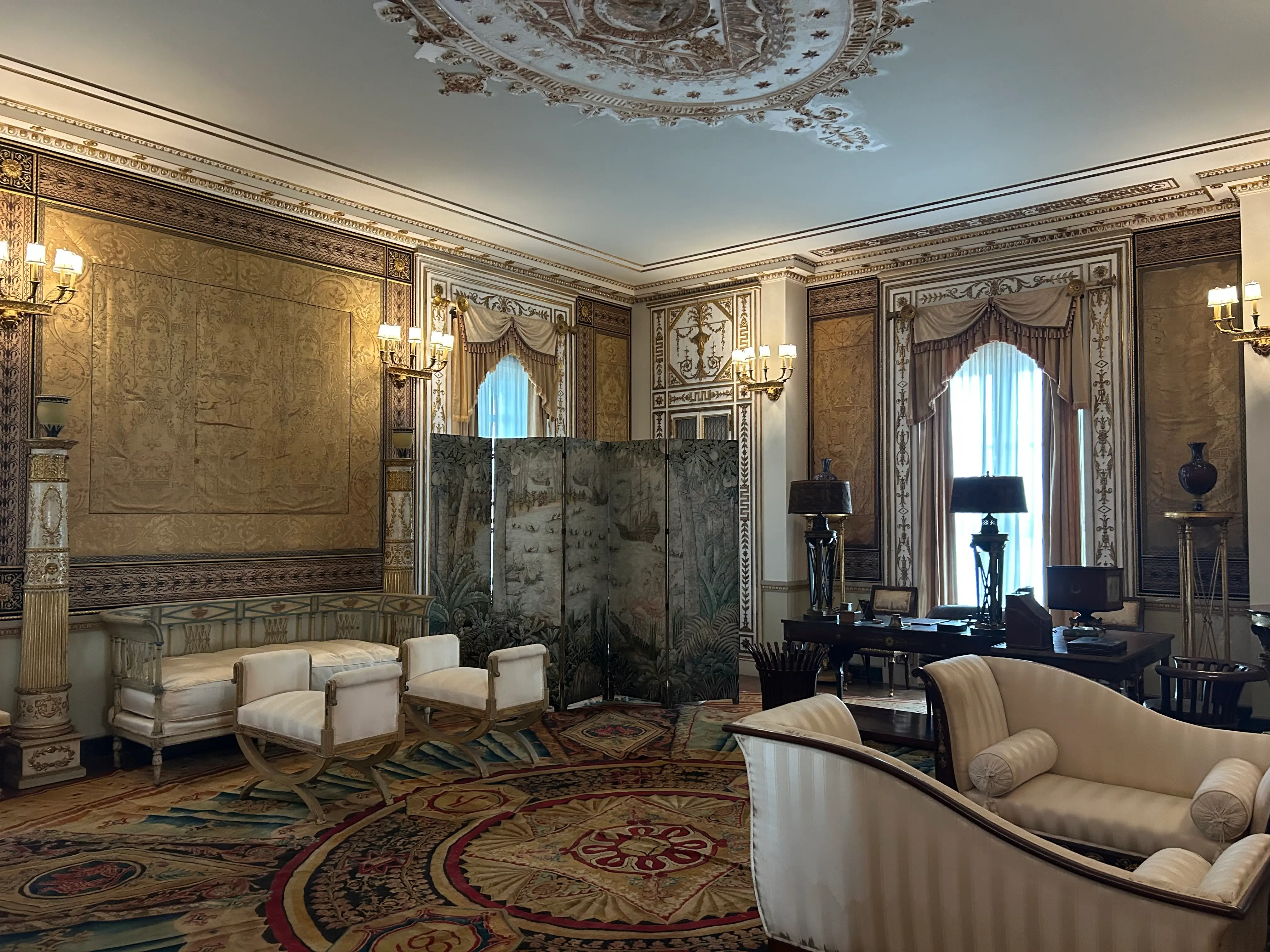 room at james deering's villa vizcaya