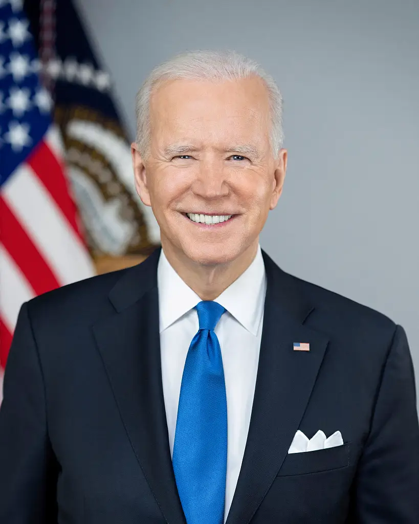 President Joe Biden's official White House portrait.