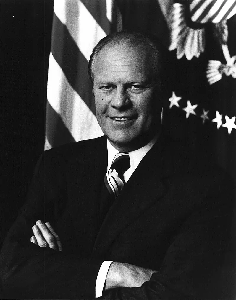 President Gerald Ford's official White House portrait.