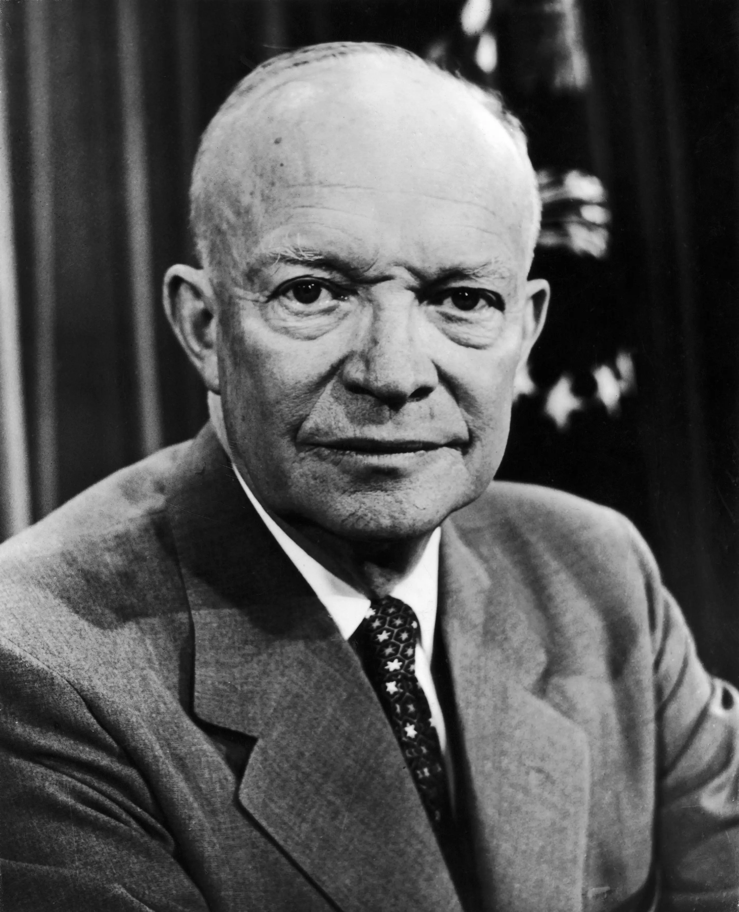 President Dwight Eisenhower's official White House portrait.