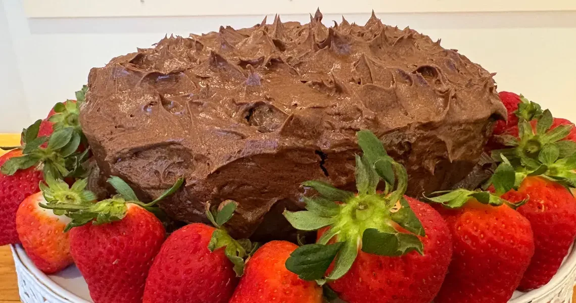 My friends beg me to make Joanna Gaines’ decadent chocolate-cola cake whenever I host dinner parties