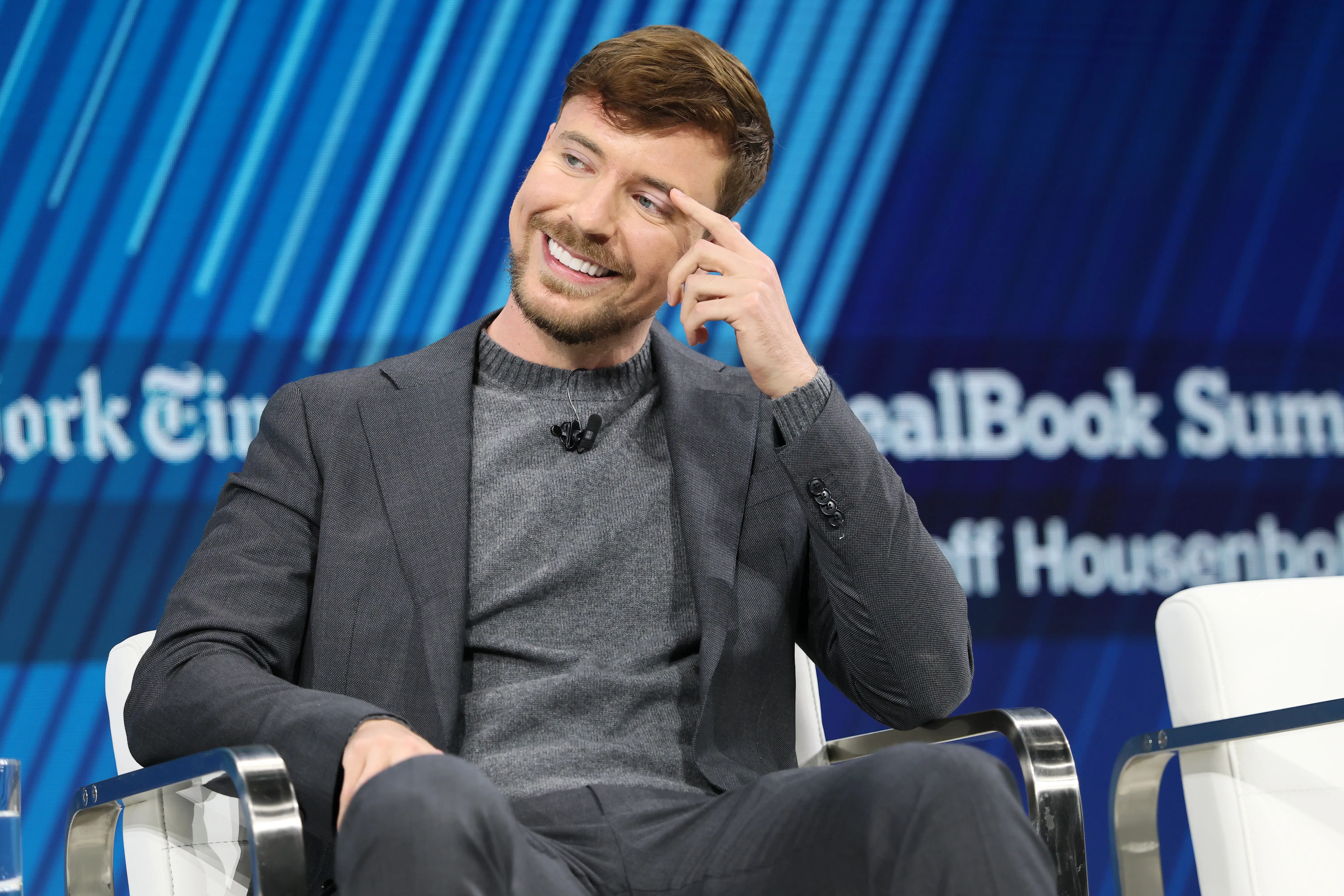 YouTube creator MrBeast (Jimmy Donaldson).