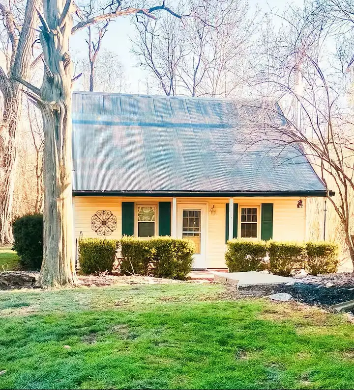 The exterior of a home.