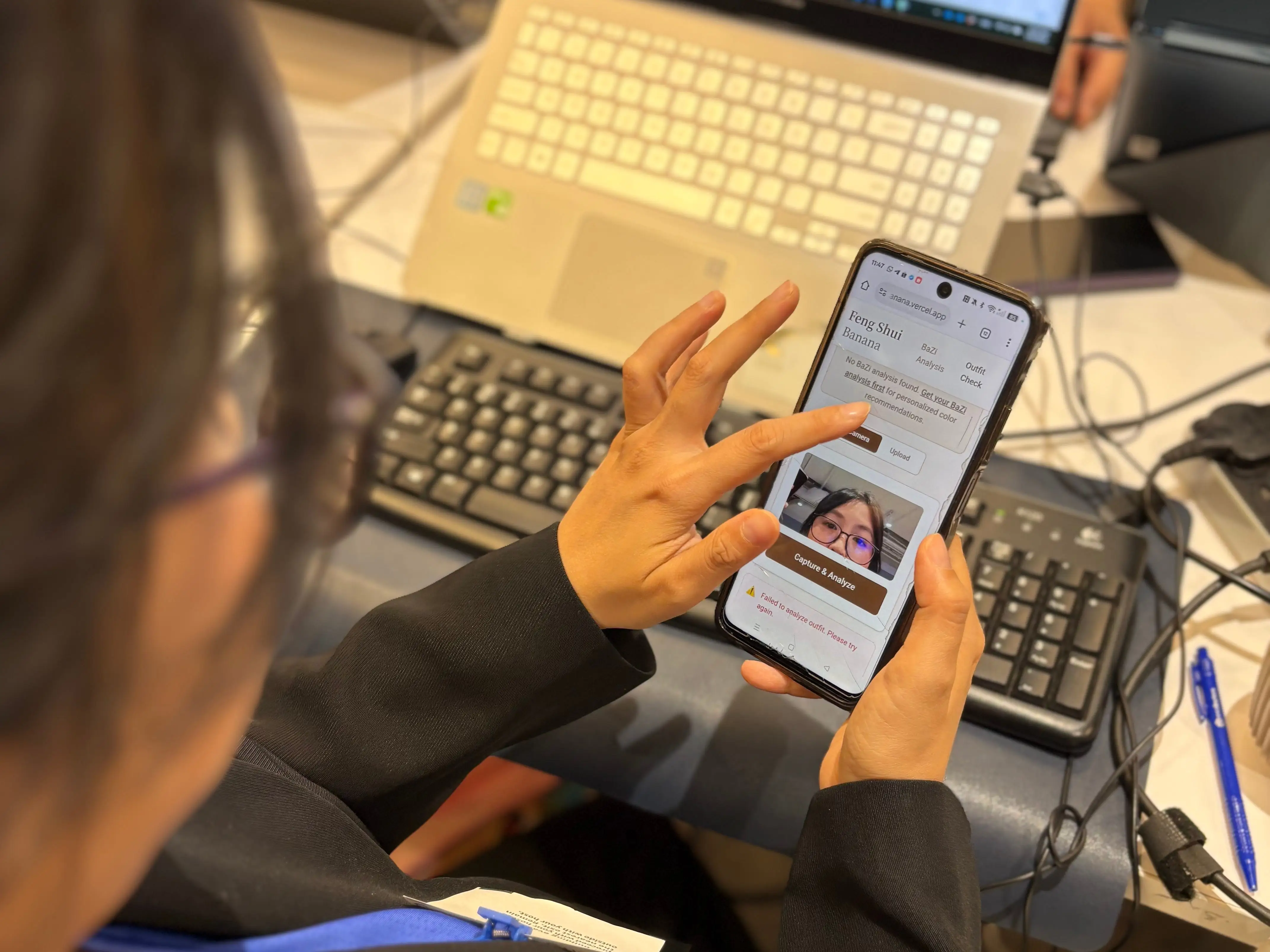 Testing the feng shui app