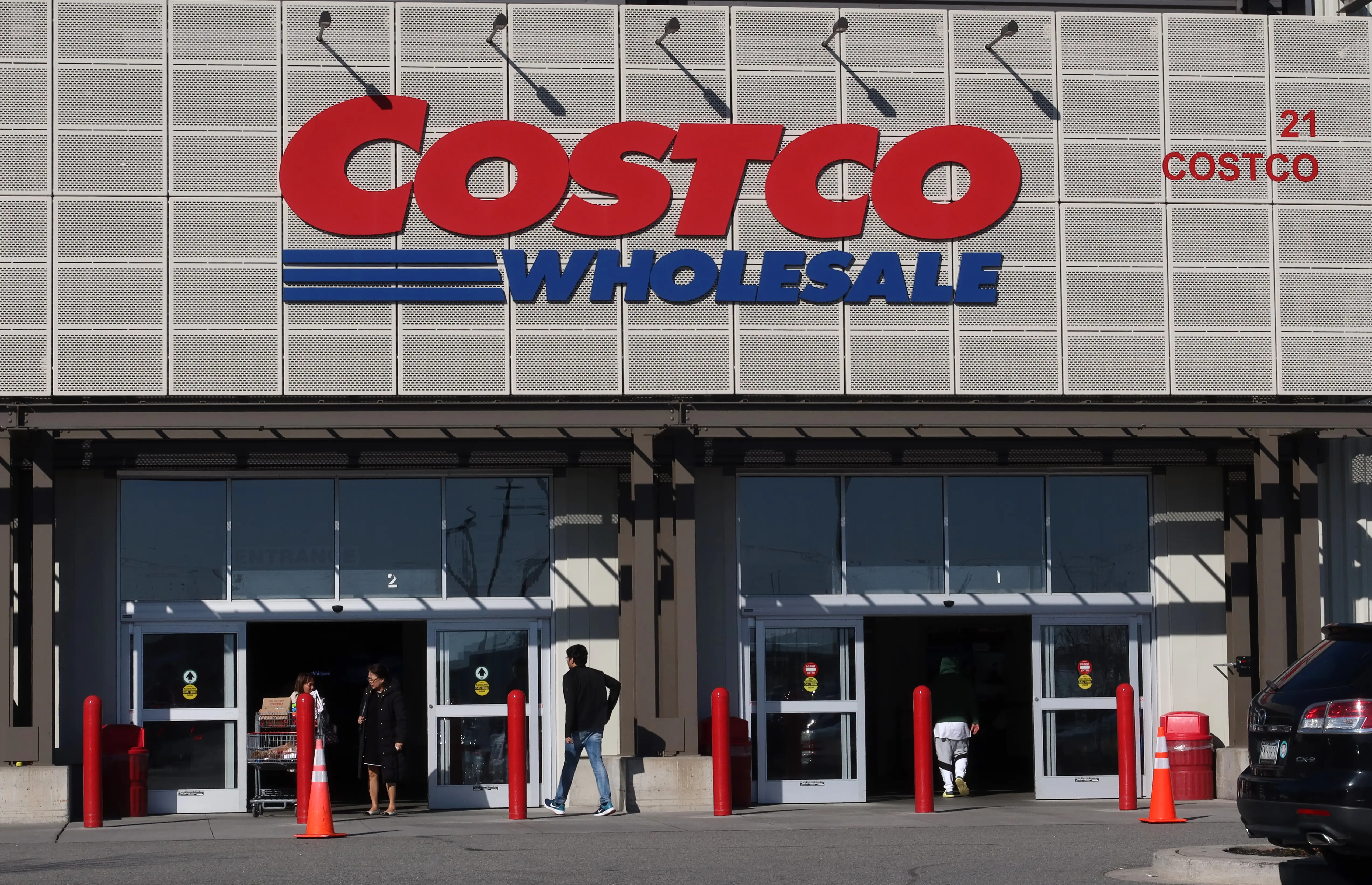 Exterior of a Costco