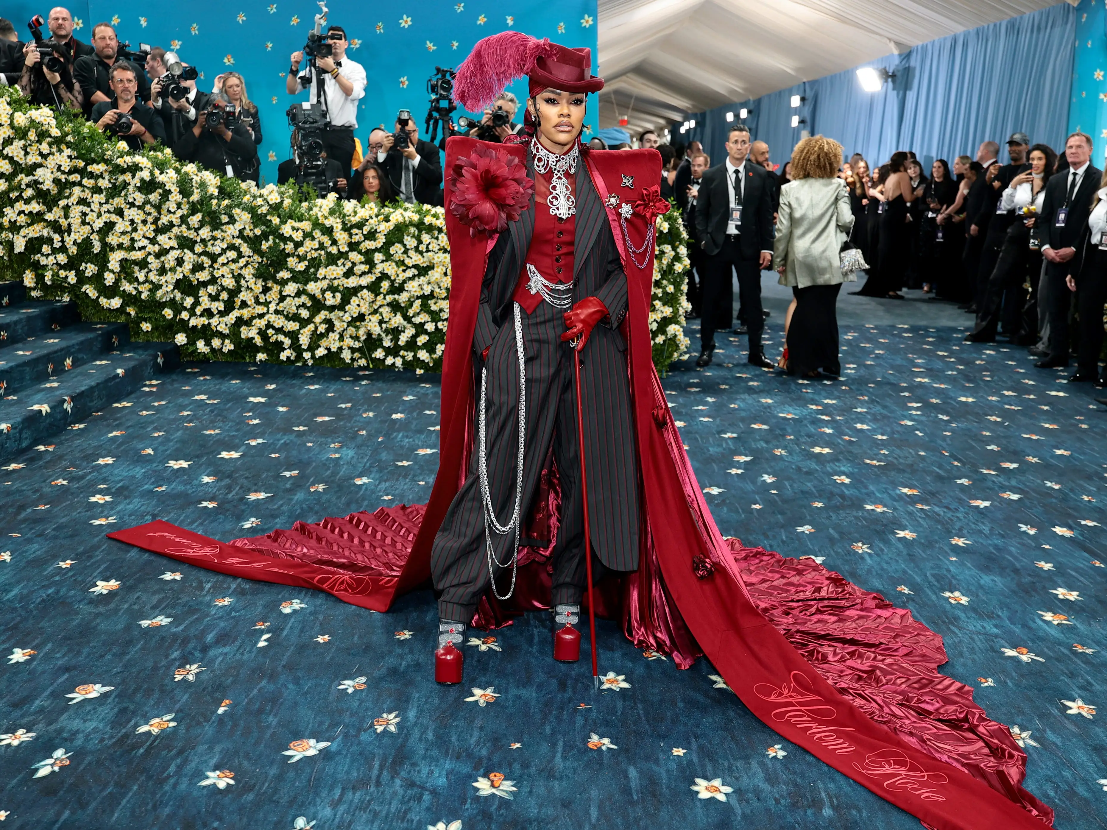 Teyana Taylor attends the 2025 Met Gala.